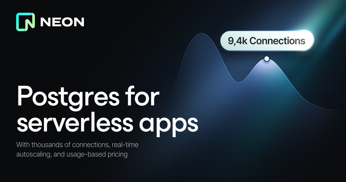 Postgres and backend platform for serverless apps — Neon