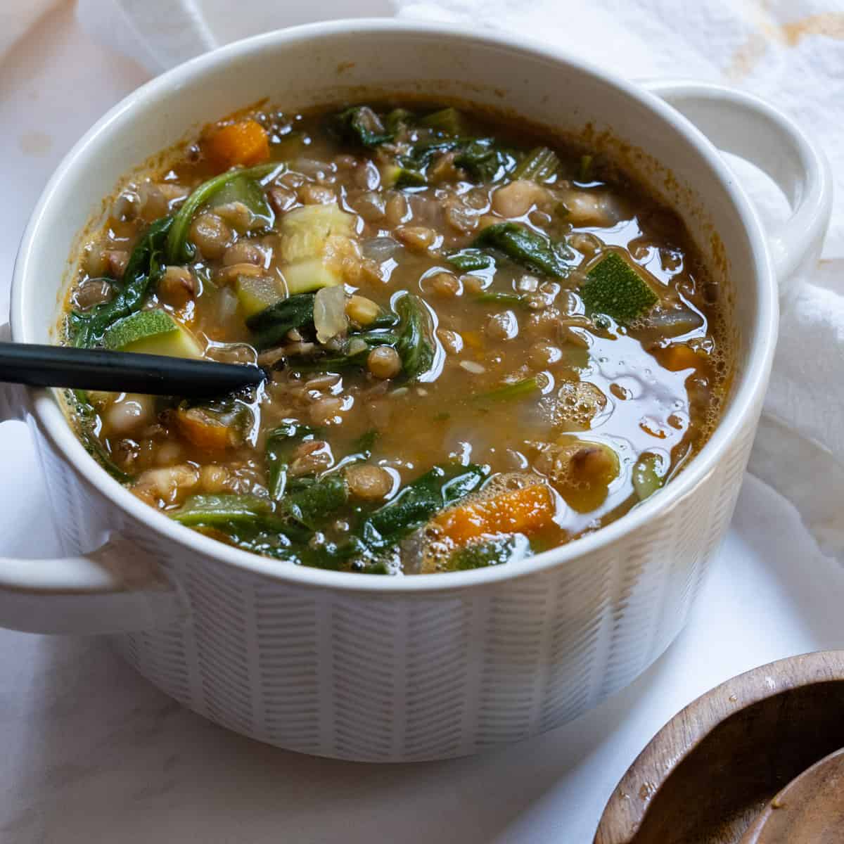 White Bean Lentil Soup - Always From Scratch